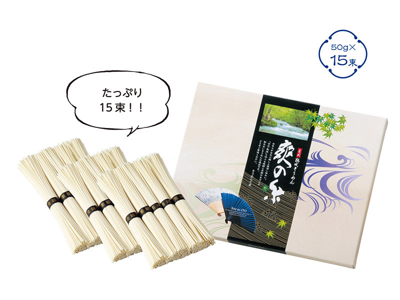 古式熟成そうめん 爽の糸15束