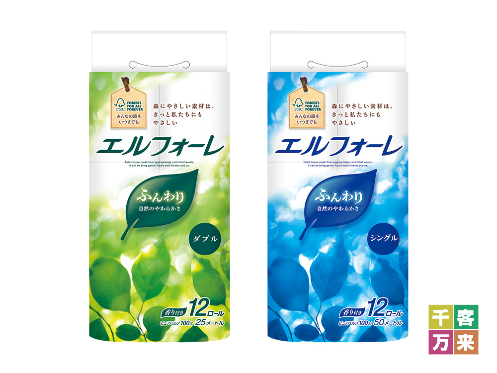 エルフォーレ トイレットティシュー12ロール