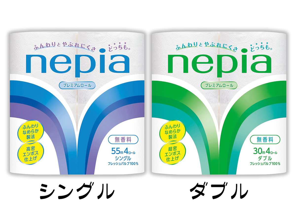 ネピア プレミアムロールトイレット４ロール1組