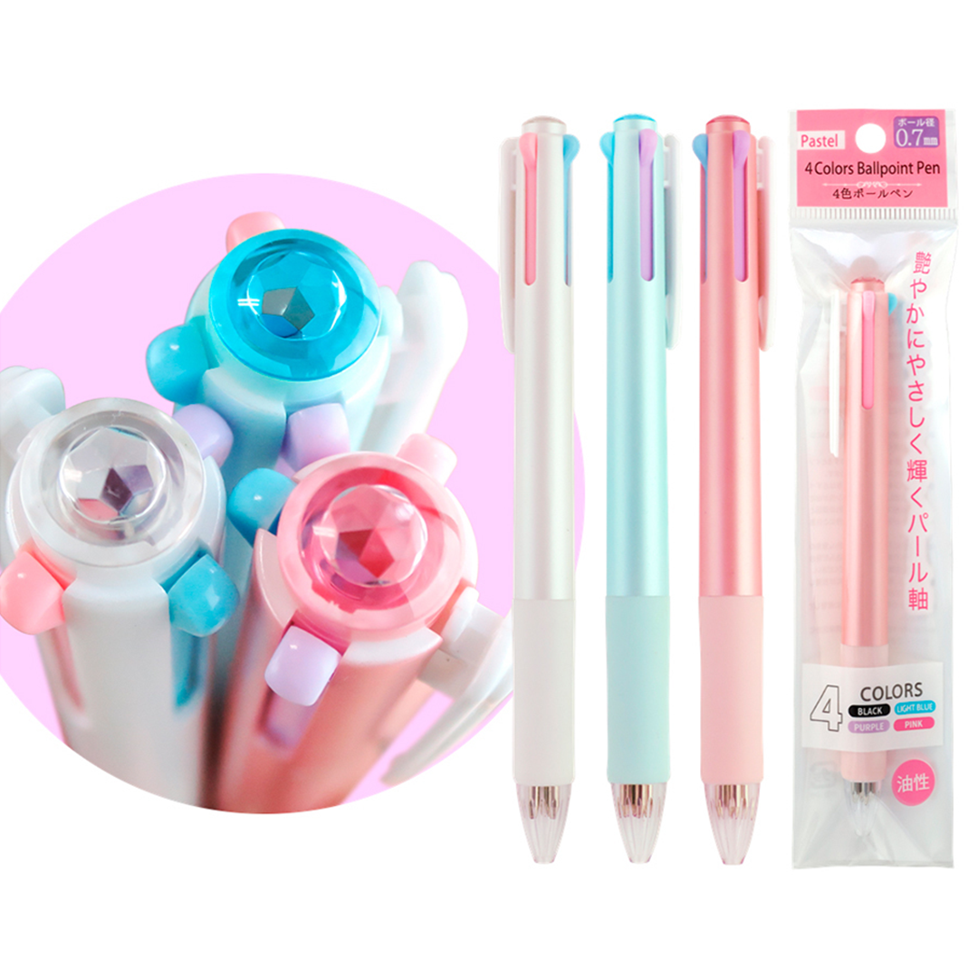 4色ボールペン Pastel 0.7mm
