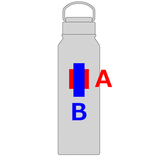 トゥーリフラスク・真空二重ステンレスボトル 1L（ハンドル付き）