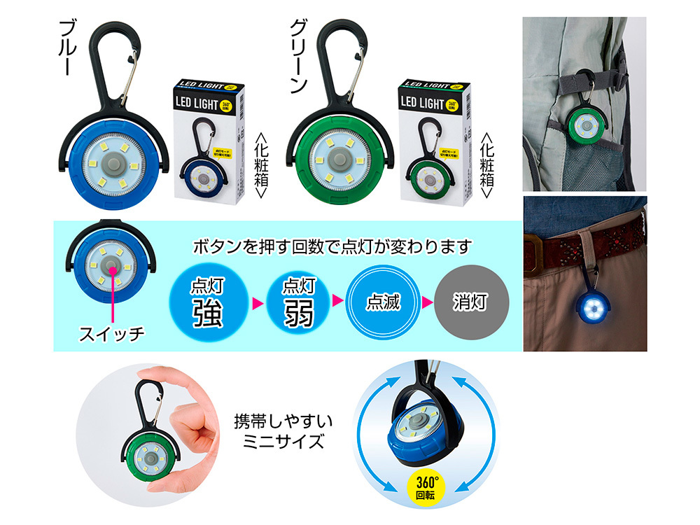 回転LEDライト