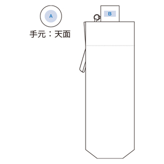 ベーシックオールウェザー折りたたみ傘