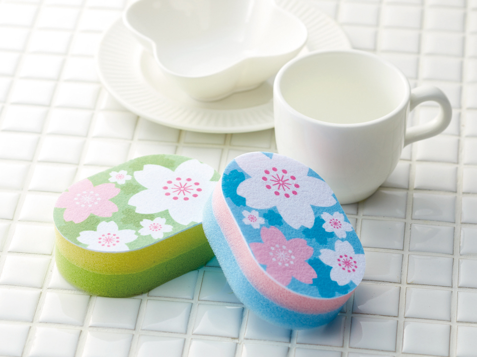 さくらキッチンスポンジ(1コ入)