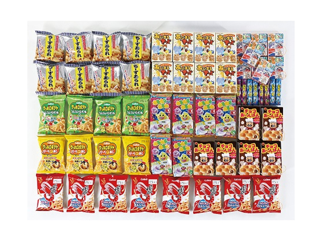 つり大会用お菓子（金具付景品）