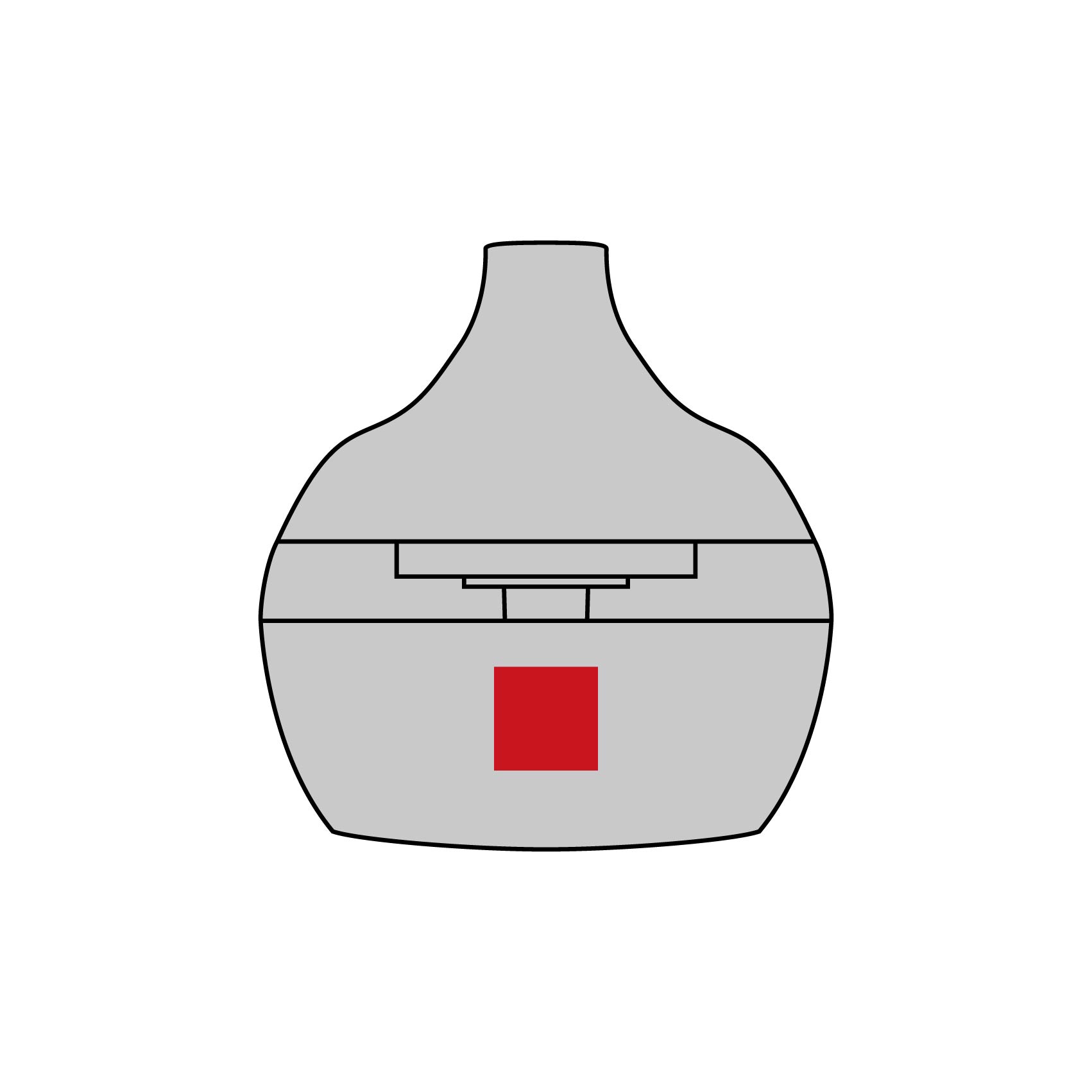 モク／卓上加湿器