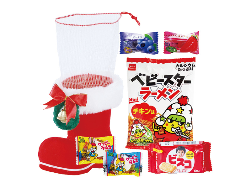 【欠品】お菓子サンタブーツ(M)