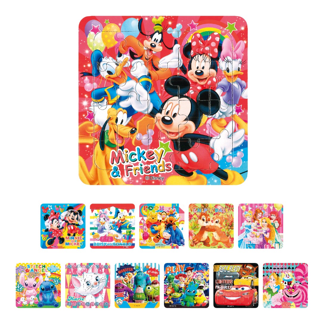キャラクター カラフル20Pパズル