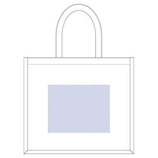 ジュートスクエアトート（ML）ワイド