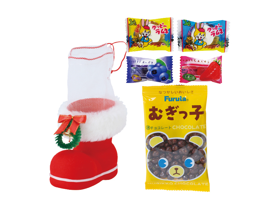 【欠品】お菓子サンタブーツ(S)