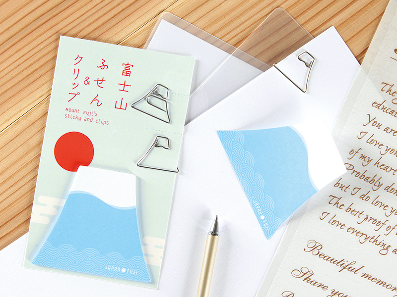 富士山ふせん＆クリップ