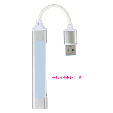 便利な4in1USBハブ