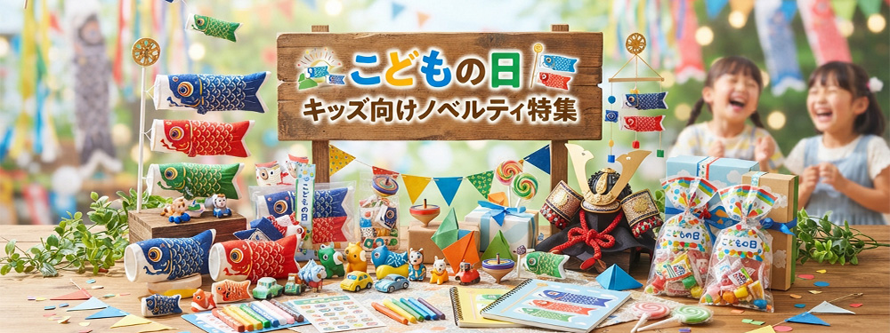 こどもの日／キッズ向けノベルティ特集